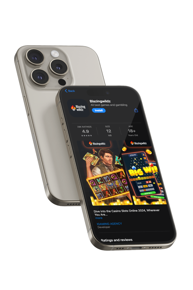 BlazingWildz Casino NL mobiele app
