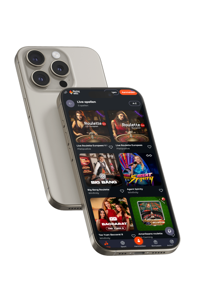 BlazingWildz Casino NL-spellen